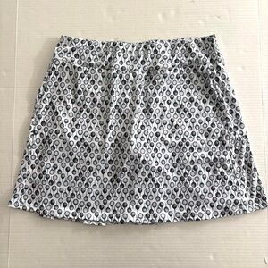 Emerald 18 Skort Golf Balls Pattern Pleated‎ Tennis Pickleball Pockets Women’s M